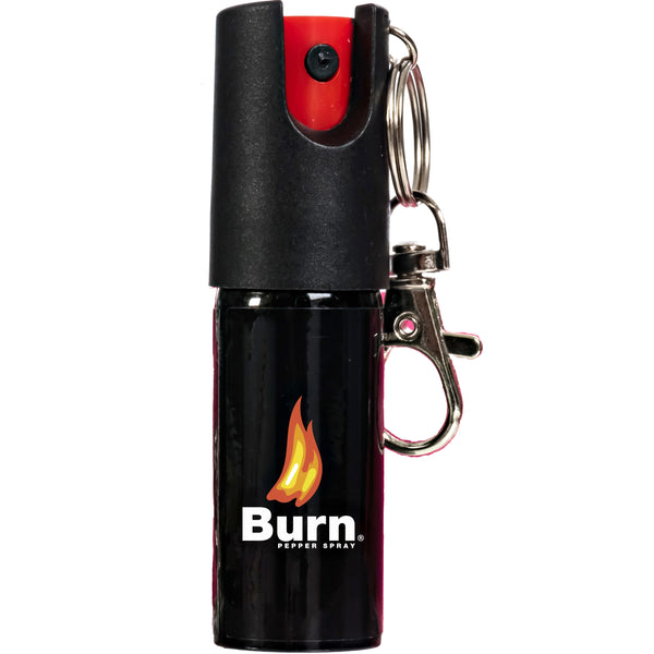 Burn Pepper Spray Keychain for Self Defense - Max Strength OC Spray - 1/2oz