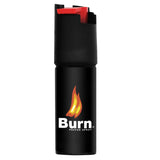 Burn Pepper Spray Keychain for Self Defense - Max Strength OC Spray - 1/2oz Molded Security Case - Pink